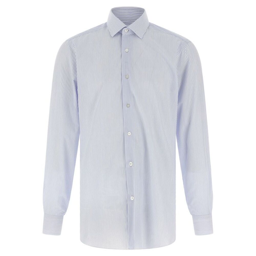 Barba Men Striped Shirt